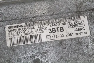 4S6112A650NB Блок управления двигателем Ford Fiesta 5 Арт e12059290, вид 1