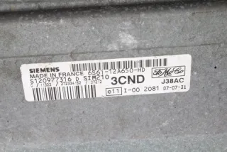6S6112A650HD Блок управления двигателем Ford Fiesta 5 Арт e12059263, вид 3