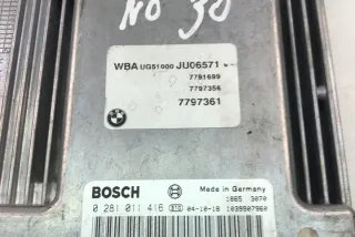 7797356 Блок управления двигателем BMW 1 E81/E82/E87/E88 Арт e12058058, вид 2