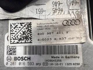 4G0907401F 0281016593 Блок управления двигателем Audi A6 C7 (S6,RS6) Арт e12057887, вид 3
