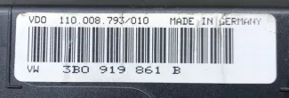 3B0919861B Щиток приборов (приборная панель) Volkswagen Passat B5 Арт e12046067, вид 4