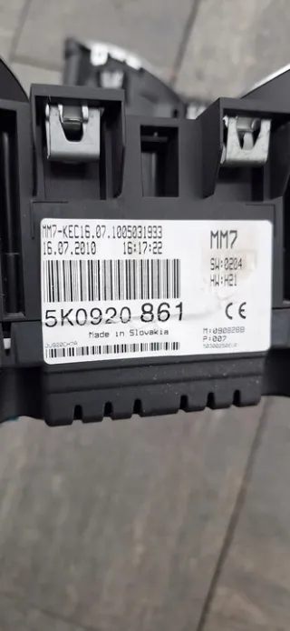 5K0920861 Щиток приборов (приборная панель) Volkswagen Golf 6 Арт e12046046, вид 3