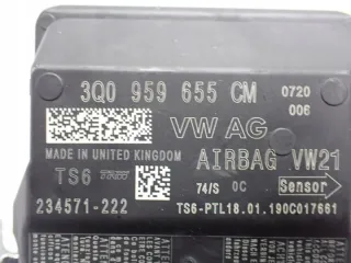3Q0959655CM 3Q0959655 Блок AirBag Skoda Octavia A7 Арт e12045347, вид 3
