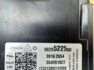9829522580 39162654 Фара правая Opel Corsa F Арт e12040961, вид 6