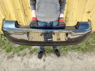 1J6807421 Бампер задний Volkswagen Golf 4 Арт e12032285, вид 1