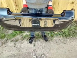 1J6807421 Бампер задний Volkswagen Golf 4 Арт e12032285, вид 5