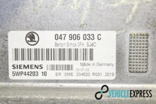 047906033C Блок управления двигателем Skoda Fabia 1 Арт e12031249, вид 1