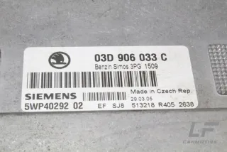 03D906033C Блок управления двигателем Skoda Fabia 1 Арт e12031221, вид 2