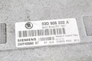 03D906032A Блок управления двигателем Skoda Fabia 1 Арт e12031189, вид 3