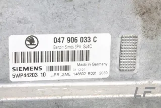 047906033C Блок управления двигателем Skoda Fabia 1 Арт e12031172, вид 1
