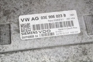 5WP40808 Блок управления двигателем Skoda Fabia 2 Арт e12031082, вид 1