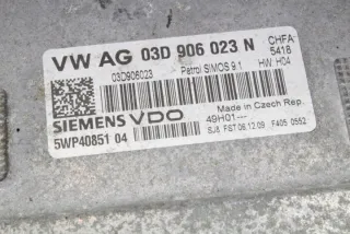 03D906023N Блок управления двигателем Skoda Fabia 2 Арт e12031074, вид 4