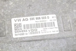 03E906023D Блок управления двигателем Seat Ibiza 3 Арт e12030926, вид 1