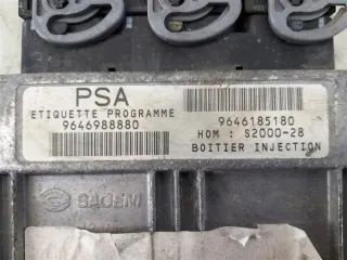 9646185180 9646988880 Блок управления двигателем Peugeot 307 Арт e12030353, вид 2