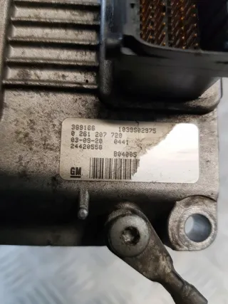 24420558 Блок управления двигателем Opel Corsa C Арт e12030102, вид 5