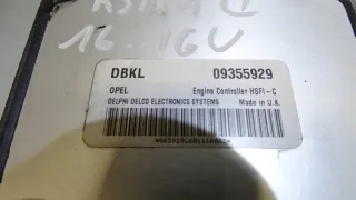 09355929 Блок управления двигателем Opel Astra G Арт e12029951, вид 2