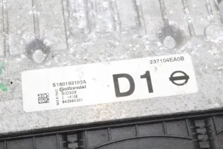 237104EA0B Блок управления двигателем Nissan Qashqai 2 Арт e12029815, вид 1