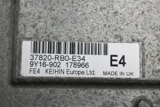37820RB0E34 Блок управления двигателем Honda Jazz 3 Арт e12028679, вид 4