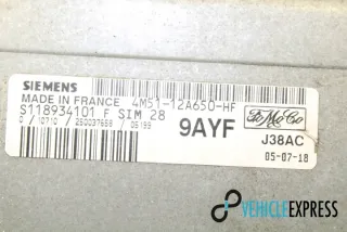 4M5112A650HF Блок управления двигателем Ford Focus 2 Арт e12028352, вид 2