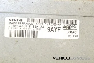 4M5112A650HF Блок управления двигателем Ford Focus 2 Арт e12028332, вид 1