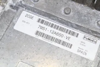 7M5112A650VE Блок управления двигателем Ford Focus 2 Арт e12028294, вид 1