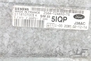 2S6A12A650TG Блок управления двигателем Ford Fiesta 4 Арт e12028125, вид 1