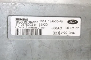 1S6A12A650AD Блок управления двигателем Ford Fiesta 4 Арт e12028115, вид 1