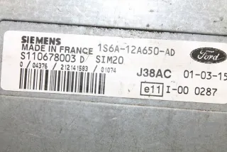 1S6A12A650AD Блок управления двигателем Ford Fiesta 4 Арт e12028109, вид 3
