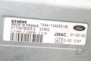 1S6A12A650AE Блок управления двигателем Ford Fiesta 4 Арт e12028089, вид 2