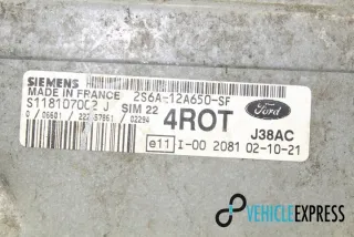 2S6A12A650SF Блок управления двигателем Ford Fiesta 5 Арт e12027999, вид 1