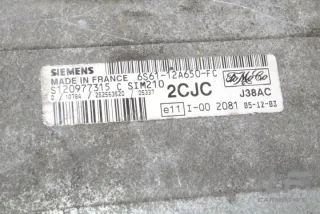 6S6112A650FC Блок управления двигателем Ford Fiesta 5 Арт e12027904, вид 2