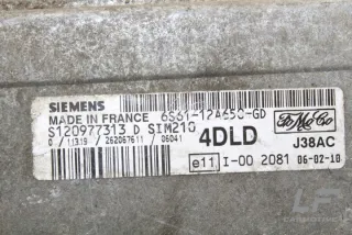 6S6112A650GD Блок управления двигателем Ford Fiesta 5 Арт e12027865, вид 1