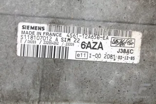 4S6112A650EA Блок управления двигателем Ford Fiesta 5 Арт e12027839, вид 1