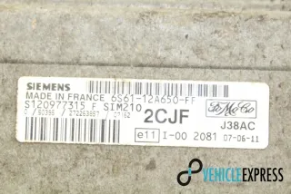 6S6112A650FF Блок управления двигателем Ford Fiesta 5 Арт e12027766, вид 1