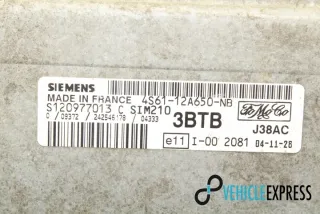 4S6112A650NB Блок управления двигателем Ford Fiesta 5 Арт e12027734, вид 1