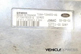 1S6A12A650AG Блок управления двигателем Ford Fiesta 5 Арт e12027680, вид 2