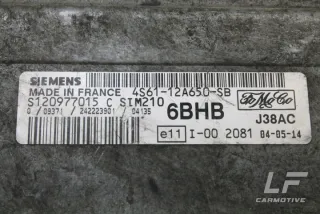 4S6112A650SB Блок управления двигателем Ford Fiesta 7 Арт e12027562, вид 3