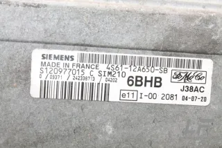 4S6112A650SB Блок управления двигателем Ford Fiesta 7 Арт e12027546, вид 3