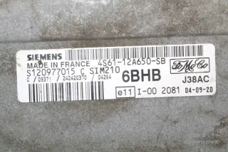 4S6112A650SB Блок управления двигателем Ford Fiesta 7 Арт e12027536, вид 1