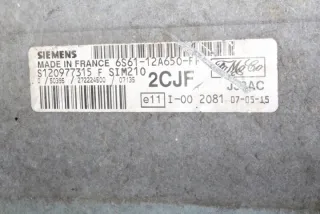 6S6112A650FF Блок управления двигателем Ford Fiesta 7 Арт e12027516, вид 1