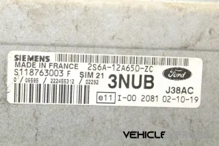 2S6A12A650ZC Блок управления двигателем Ford Fiesta 7 Арт e12027468, вид 1