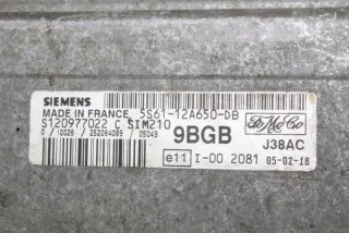 5S6112A650DB Блок управления двигателем Ford Fiesta 7 Арт e12027463, вид 3