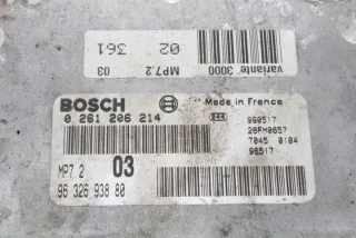 9632693880 Блок управления двигателем Citroen Xsara Арт e12026992, вид 3