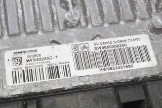 9660300280 Блок управления двигателем Citroen C2  Арт e12026636, вид 1