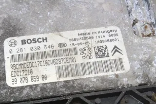 0281030546 Блок управления двигателем Citroen Berlingo 2  Арт e12026601, вид 1
