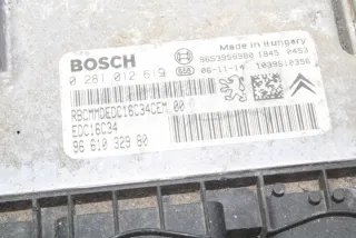 9661032980 Блок управления двигателем Citroen Berlingo 2  Арт e12026599, вид 1