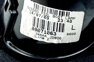 89071063 Фонарь задний левый Nissan Qashqai 2 Арт e12008945, вид 4