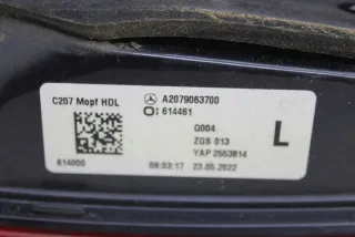 C207 A2079063700 Фонарь задний левый Mercedes E C207 Арт e12008851, вид 5