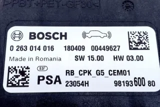 9819360080 Блок управления (другие) Citroen C4 2 Арт e11999138, вид 4