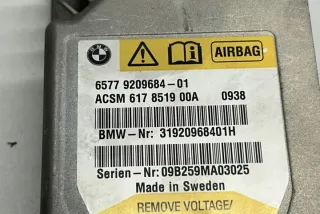9209684 Блок AirBag BMW 5 F10/F11/GT F07 Арт e11990384, вид 2